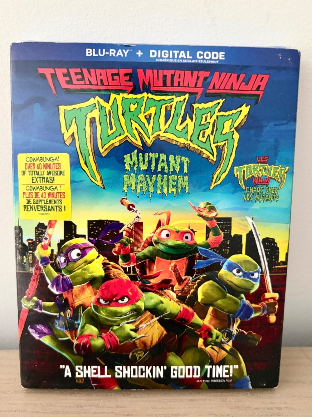 Teenage Mutant Ninja Turtles: Mutant Mayhem, Blu-Ray, DVD Disc, NEW, SEALED